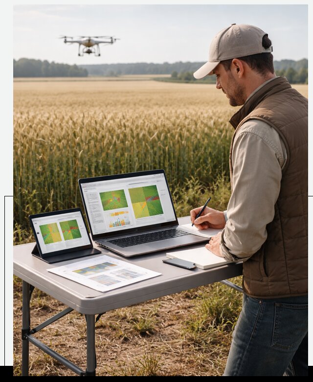 Система AI прогнозирования урожайности для точных агрономий в Кропоткине