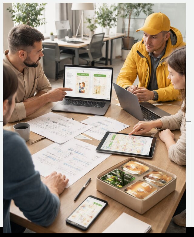 Разработка агрегатора доставки еды в Кропоткине от 16289 р., АвикейКрп