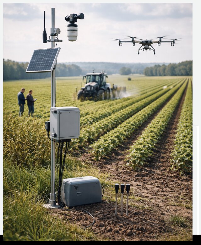 Разработка IoT мониторинга полей в Кропоткине от 9230 р. | АвикейКрп